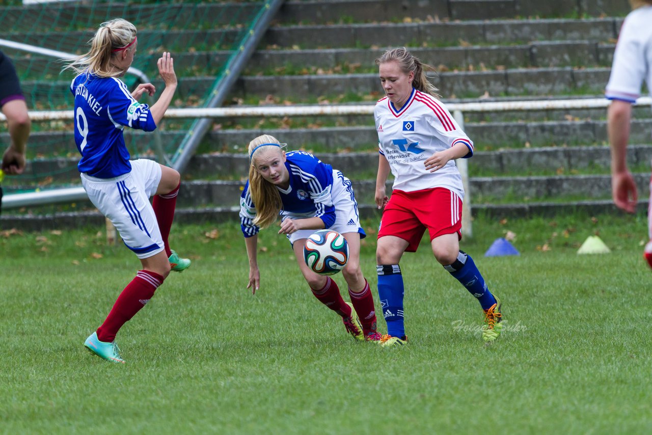 Bild 438 - B-Juniorinnen Holstein Kiel - Hamburger SV : Ergebnis: 4:3